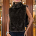 Light Luxury Plush Vest Women's High-grade Warm