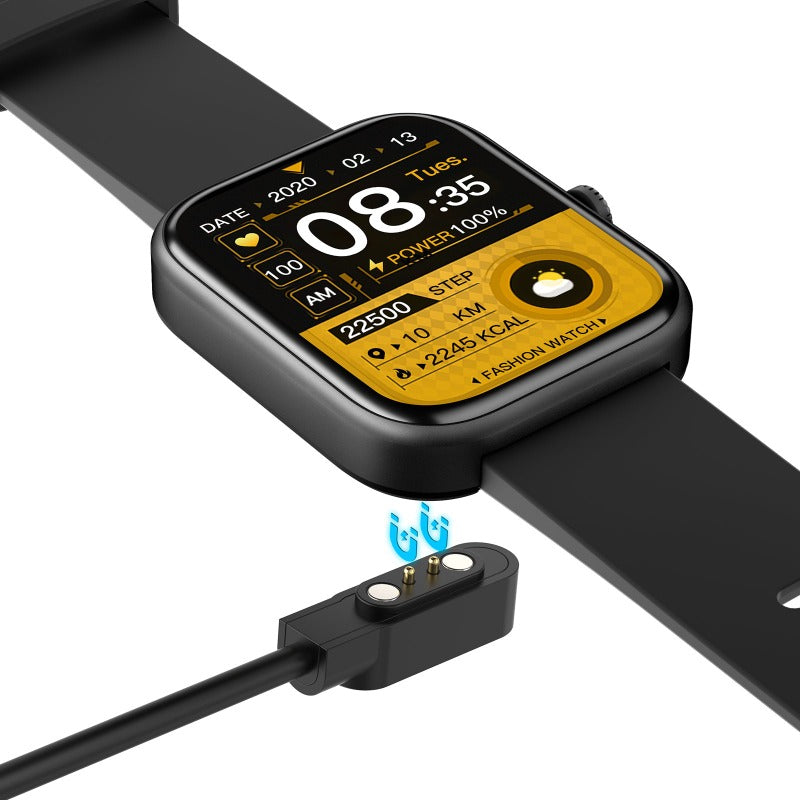 Nuevo reloj inteligente económico con control de glucosa en sangre y llamadas Bluetooth.