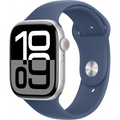 Reloj inteligente Apple Watch 10 GPS 46 mm Plata Aluminio M/L Niebieski (MWWM3QN/A) (MWWM3QN/A)