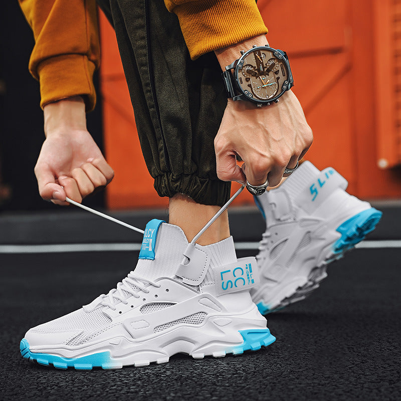 Zapatos casuales de moda Zapatillas de malla Zapatos casuales para papá