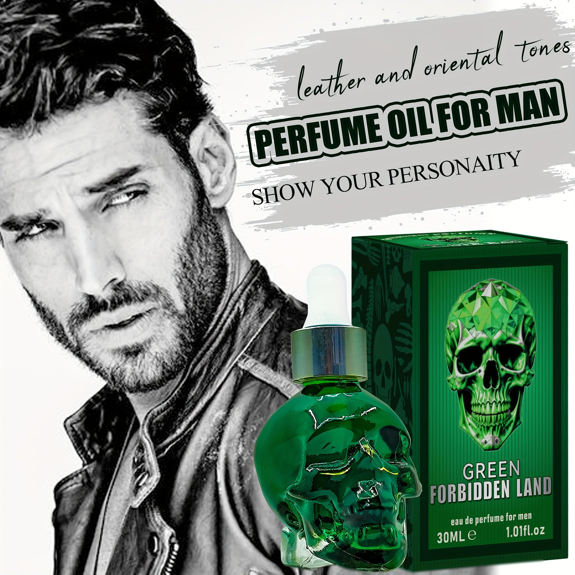 Aceite perfumado Tierra Prohibida para hombre