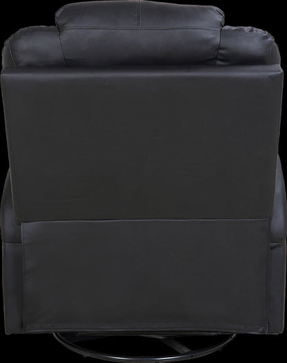 NNEDSZ Sofa Chair Recliner 360 Degree Swivel PU Leather Lounge 8 Point Heated