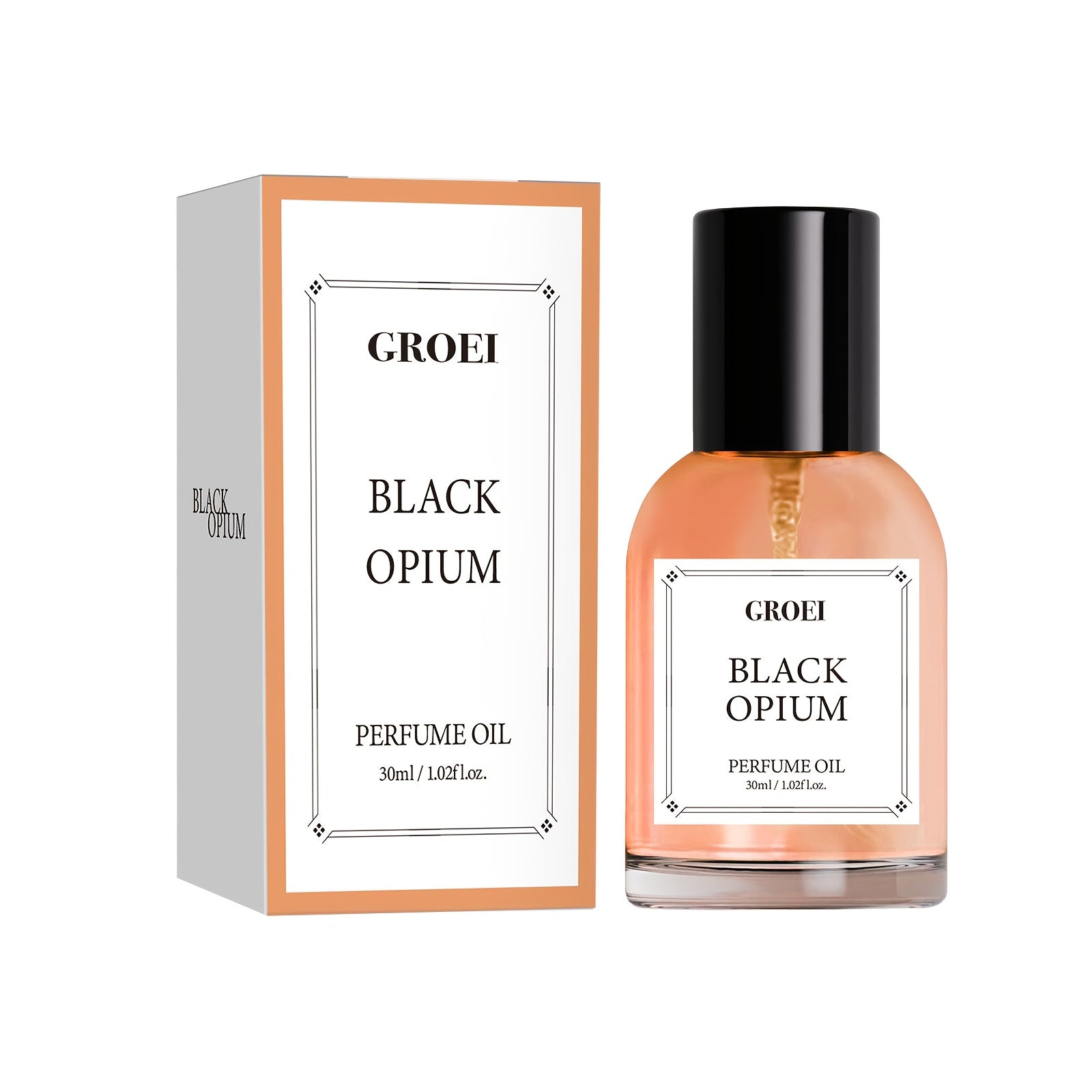 Aceite de perfume NNETM Black Opium para mujer