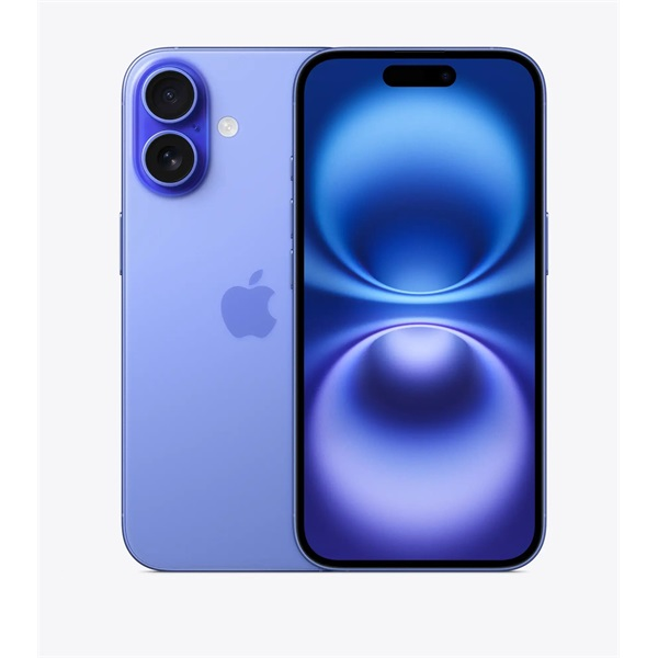 Telefon mobil Apple iPhone 16, 128 GB, ultramarin (MYEC3HX/A)