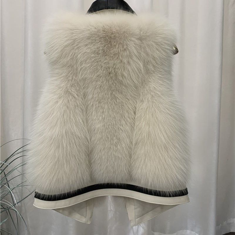 Fashion Slimming Slim Women Fur Vest
