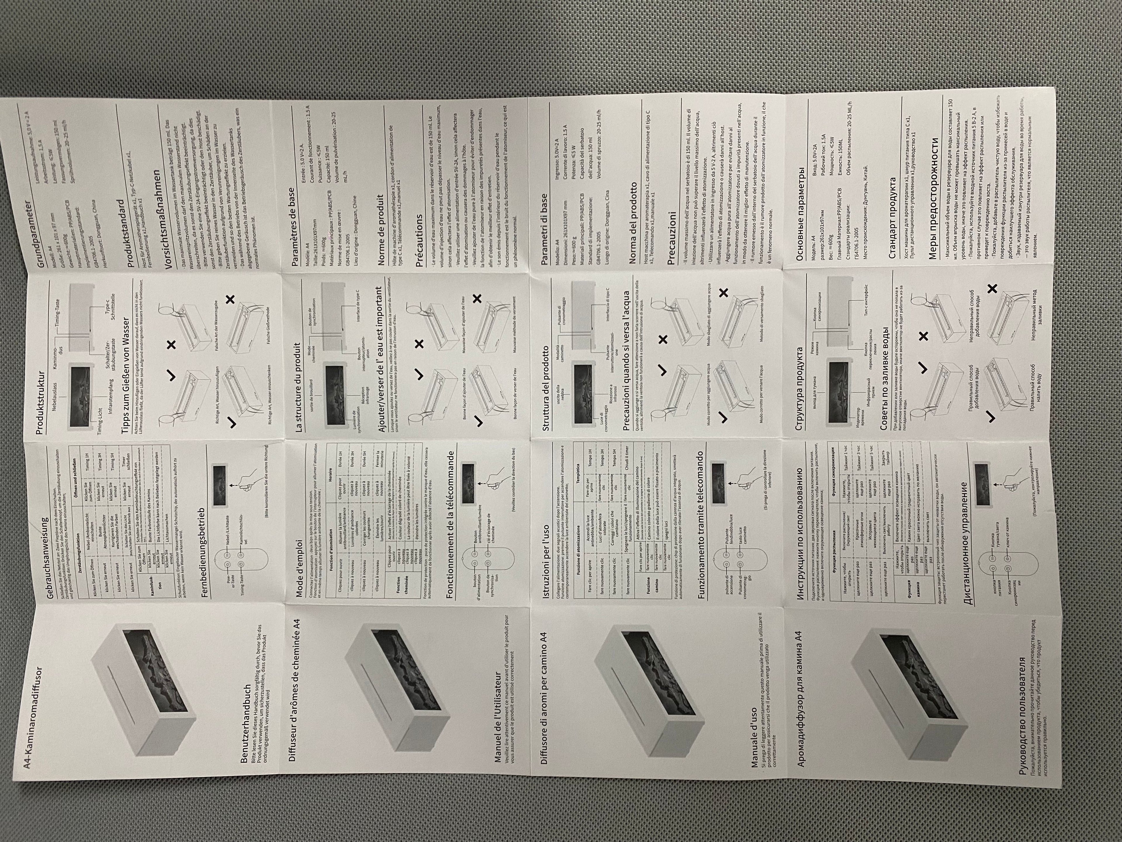 Máquina de aromaterapia con llama de simulación de chimenea