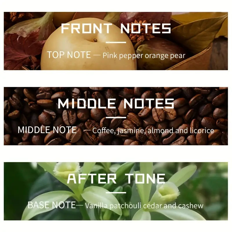 NNETM Midnight Elegance: Vanilla Jasmine Coffee Perfume Spray for Women, 55ml EDP