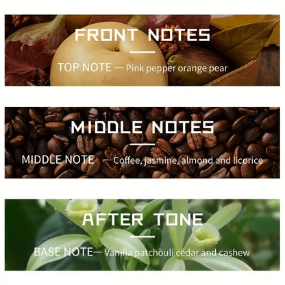 NNETM Midnight Elegance: Vanilla Jasmine Coffee Perfume Spray for Women, 55ml EDP