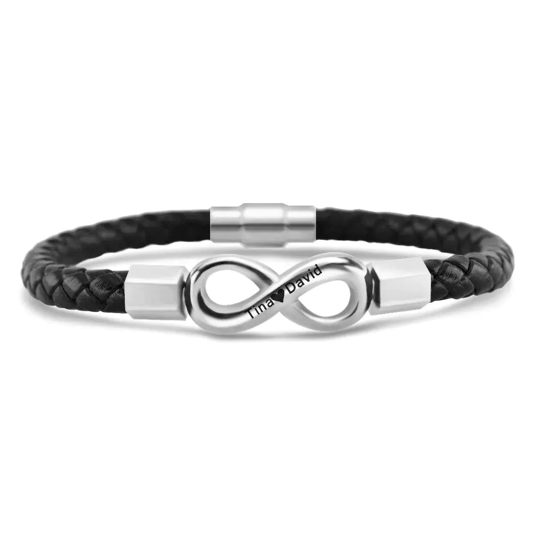 Pulsera sencilla de moda retro para hombre