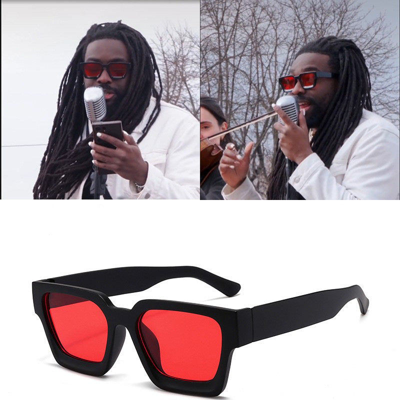 Caja Y2g Gafas de sol europeas y americanas Gafas de sol UV