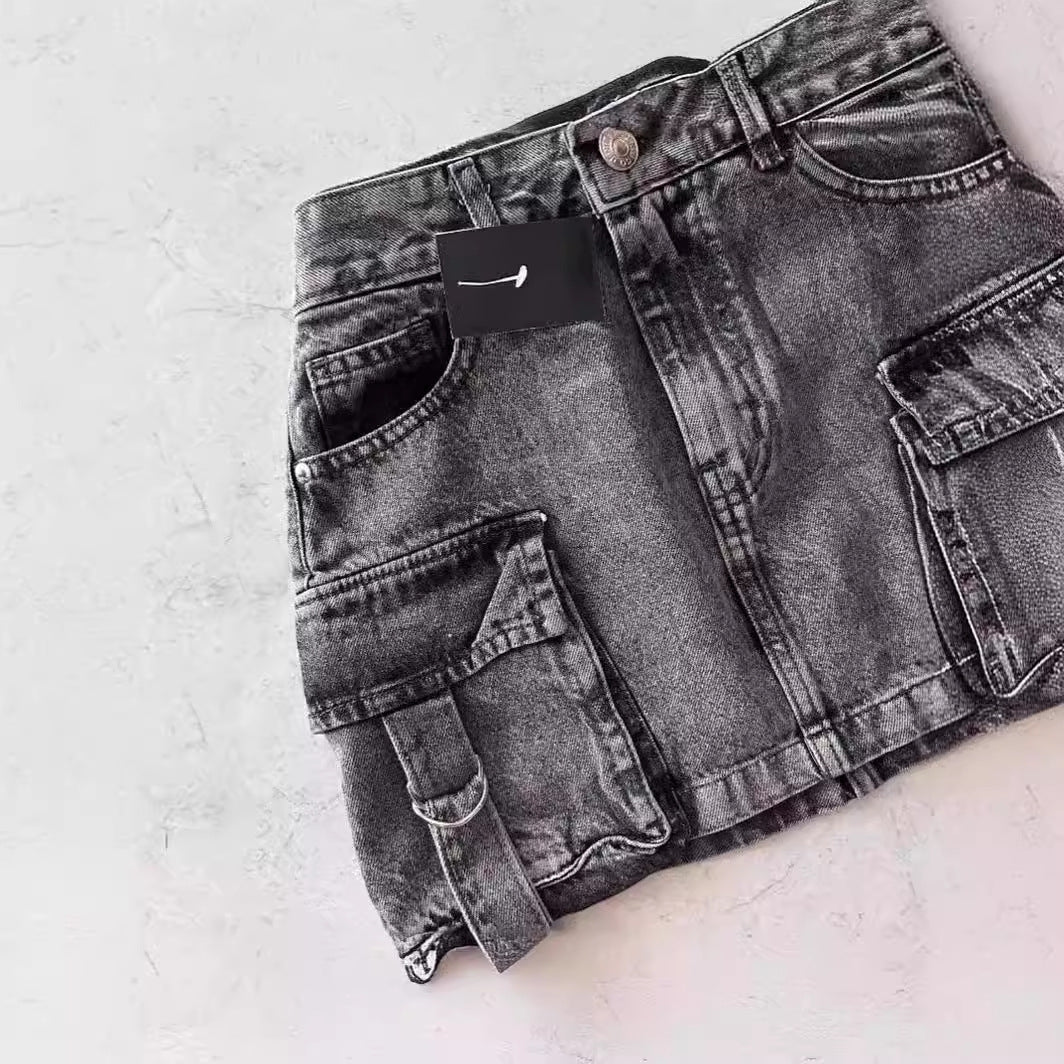 Women's Retro Gothic Fashion Personality Skirt