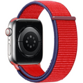 Apple Watch Eternico Airy de 42 mm, 44 mm y 45 mm - Borde rojo frío y azul (AET-AWAY-ChReB-42)