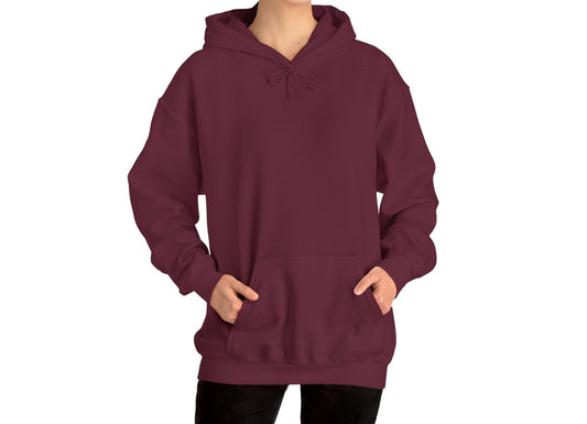Unisex Heavyweight Hooded Sweatshirt - Premium Pullover Hoodie for Men & Women, From Manufacturer Cozy Winter Fleece for Cold Weather