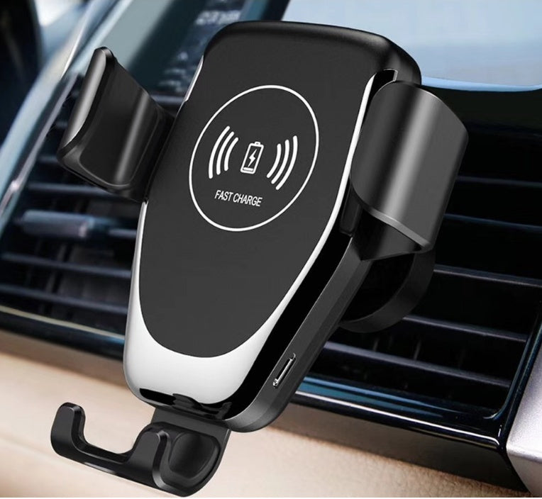 Compatible con Apple, cargador inalámbrico Qi para coche para 11 Pro Xs Max X, carga rápida de 18 W