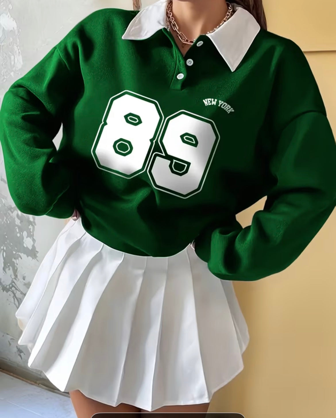 Cuello en V de Los Ángeles para mujer