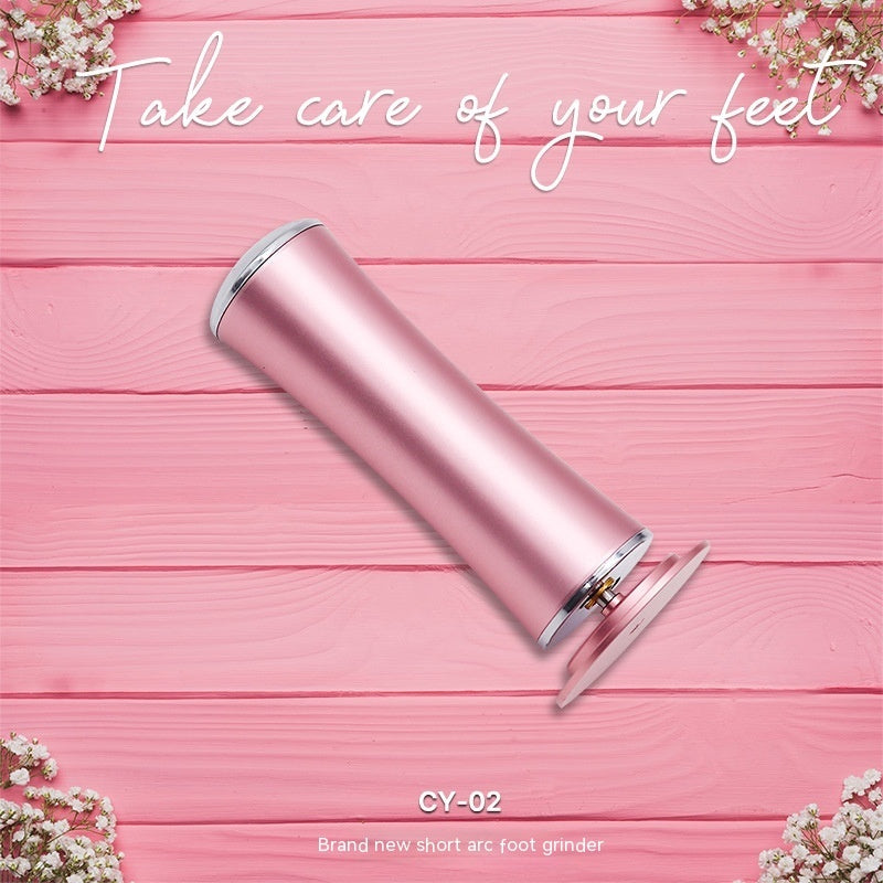 Removedor eléctrico de callos para pies, lima para talones, piel muerta, herramienta de pedicura, pulidor electrónico de pies y papel de lija de repuesto.