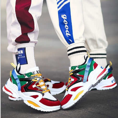 Zapatos viejos de red