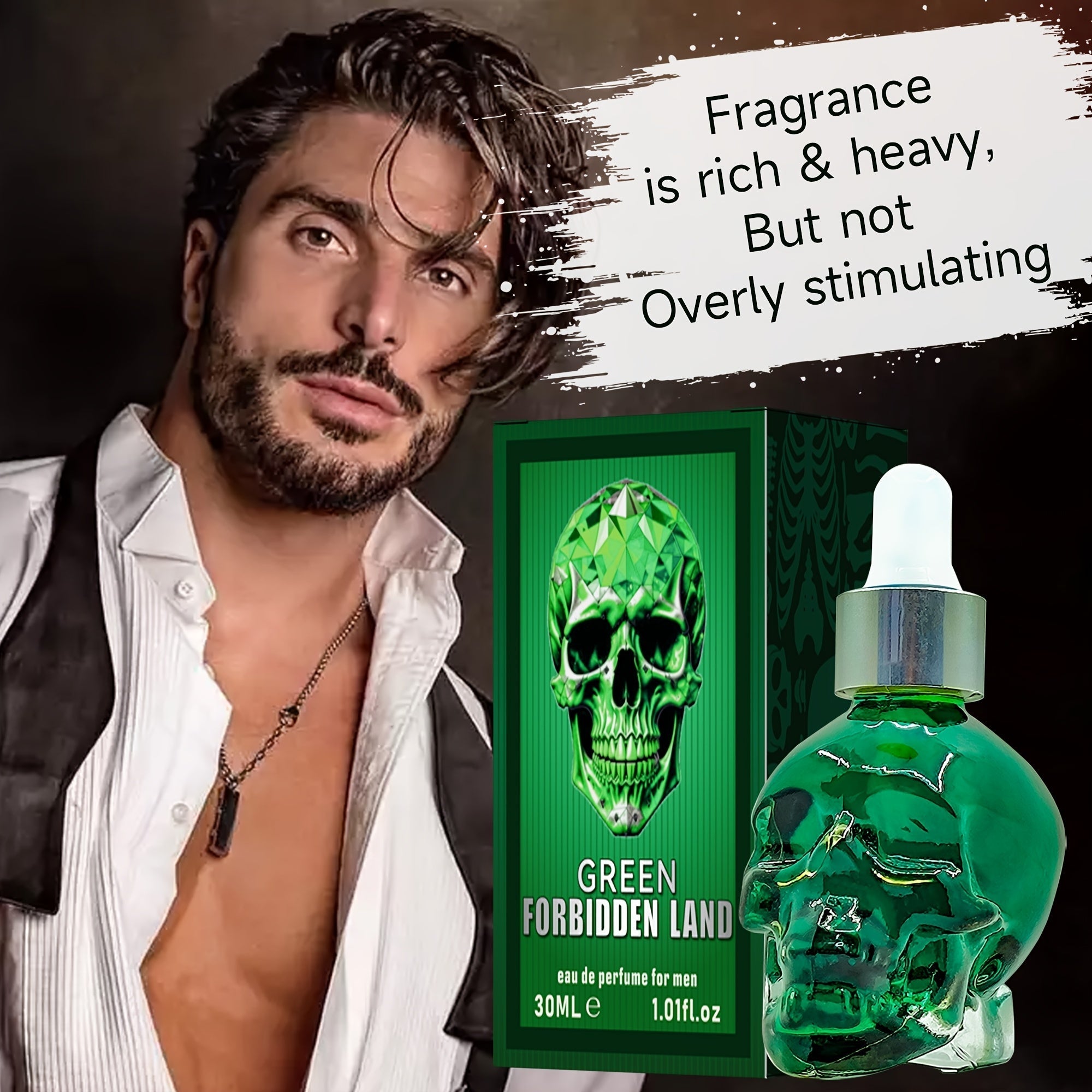Aceite perfumado Tierra Prohibida para hombre