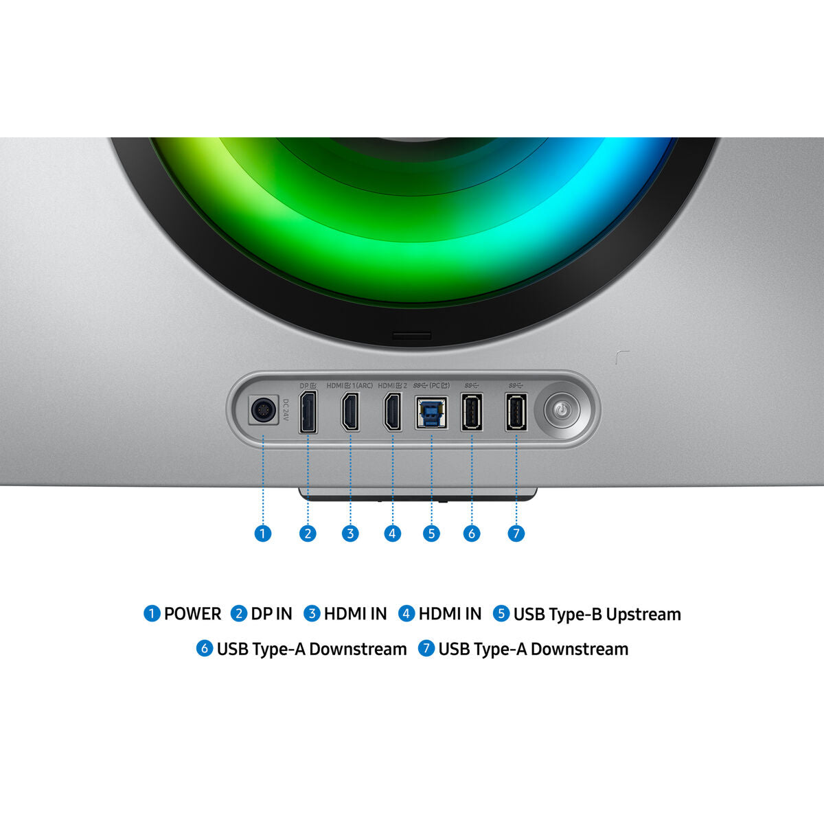 Monitor Samsung LS34DG850SUXEN UltraWide Quad HD de 34"