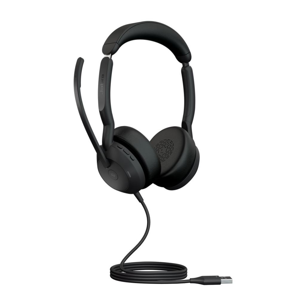 Jabra Evolve2 50 Headset Vezetékes Fejpánt Iroda/telefonos ügyfélközpont USB A típus Fekete (25089-999-999)