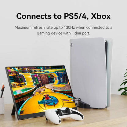 ZWBA 18 Inch 2.5K 144Hz IPS LED Portable Monitor for Gaming with Anti-Blue Light