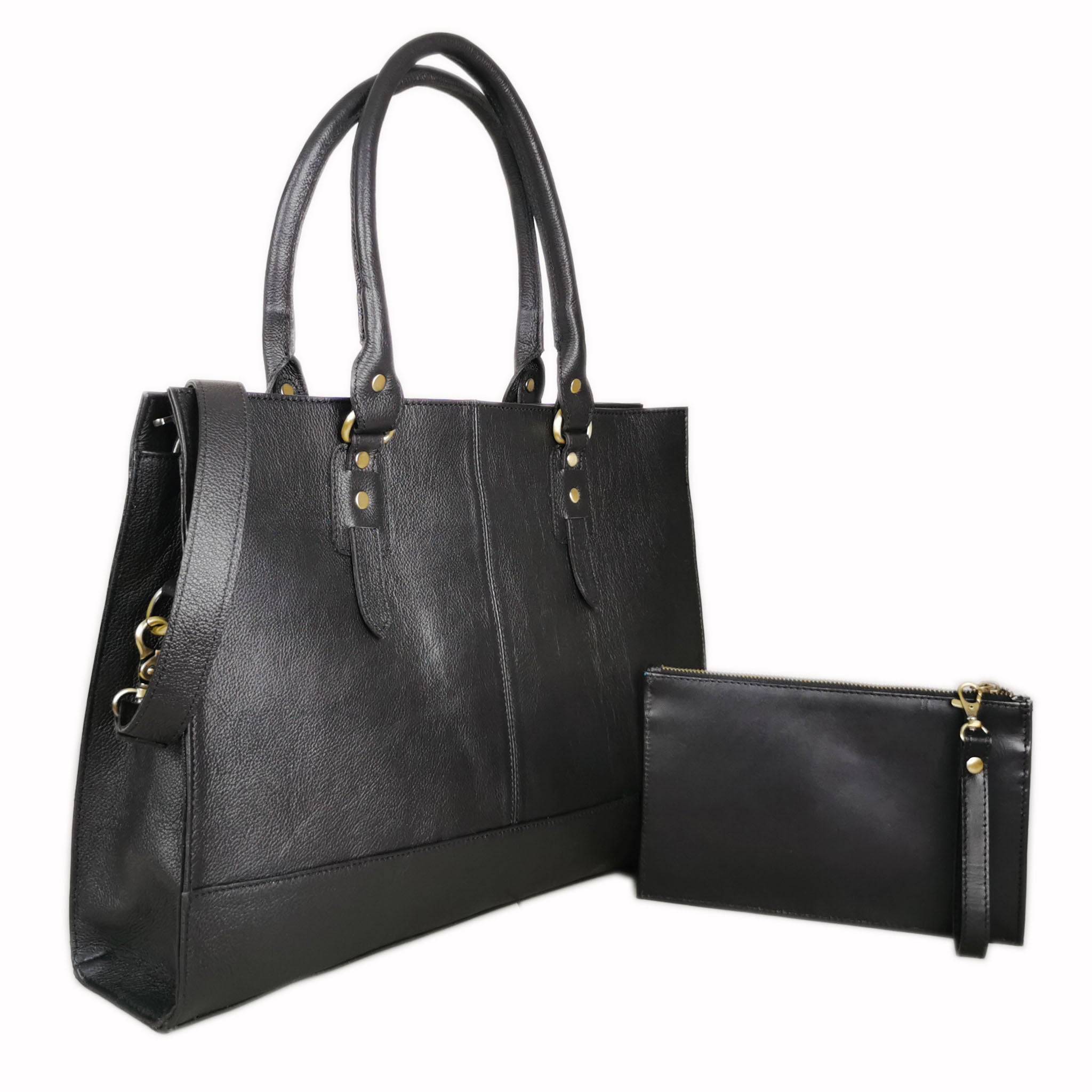 Bolso Signature de 15", color negro