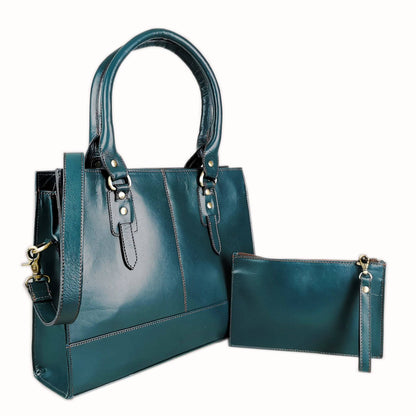 The Signature 15" Bag, Bottle Green