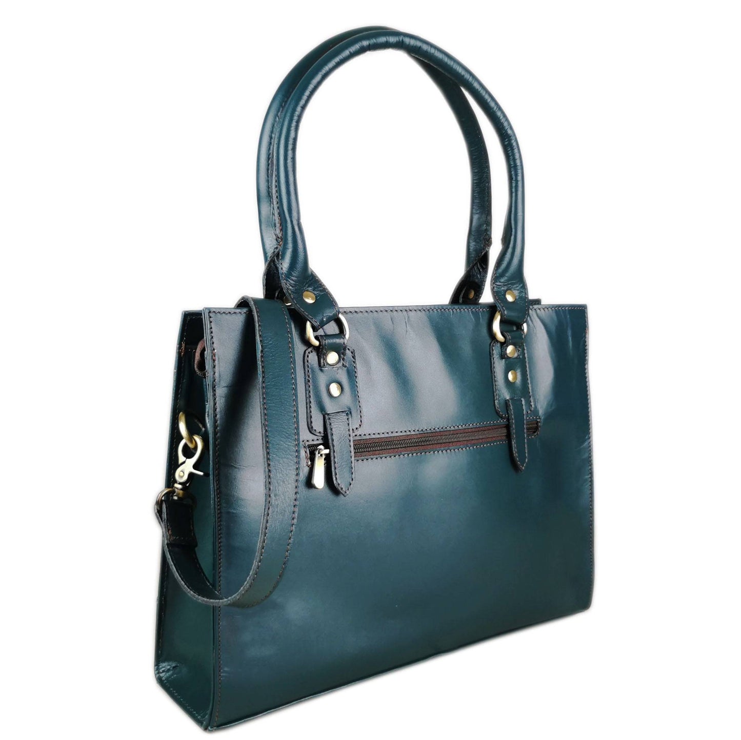 The Signature 15" Bag, Bottle Green