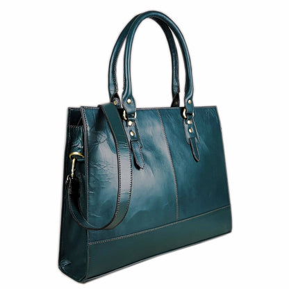 The Signature 17" Bag, Bottle Green