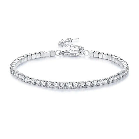 Women's High Carbon Full Diamond Bracelet
