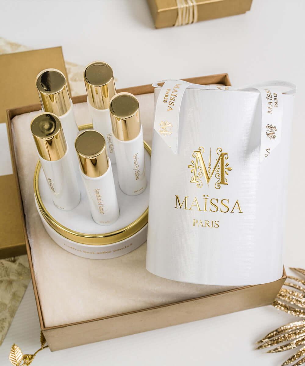 Caja de regalo de los más vendidos - Colección de perfumes Maïssa