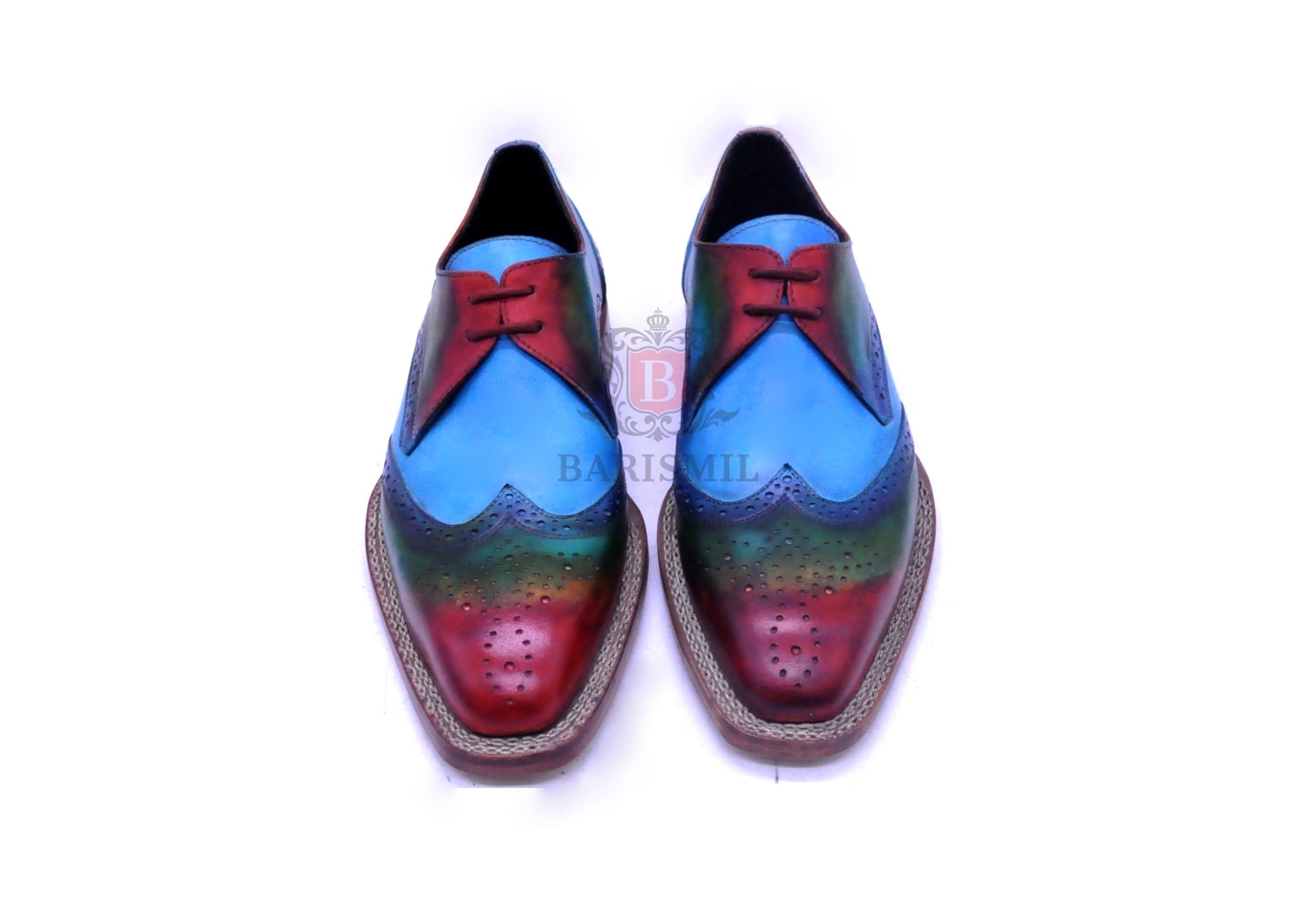 Porto - Zapatos Derby Azules