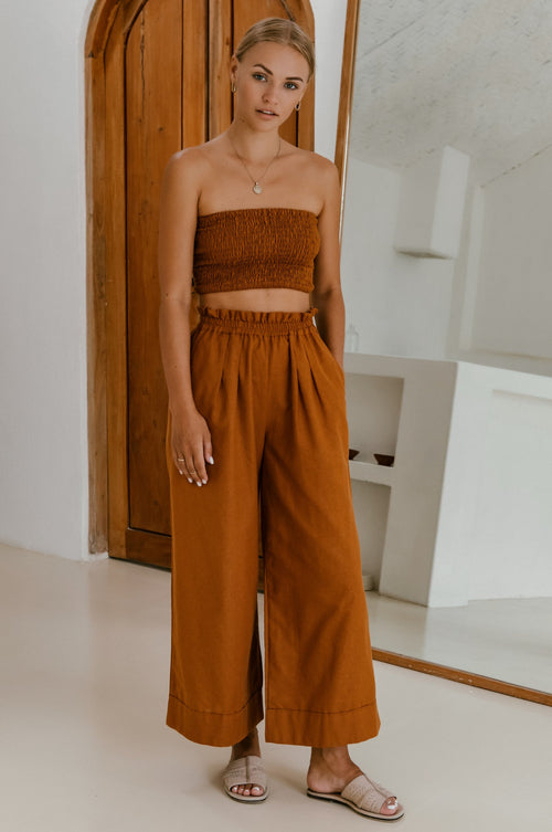 Pantalones de lino Delhi