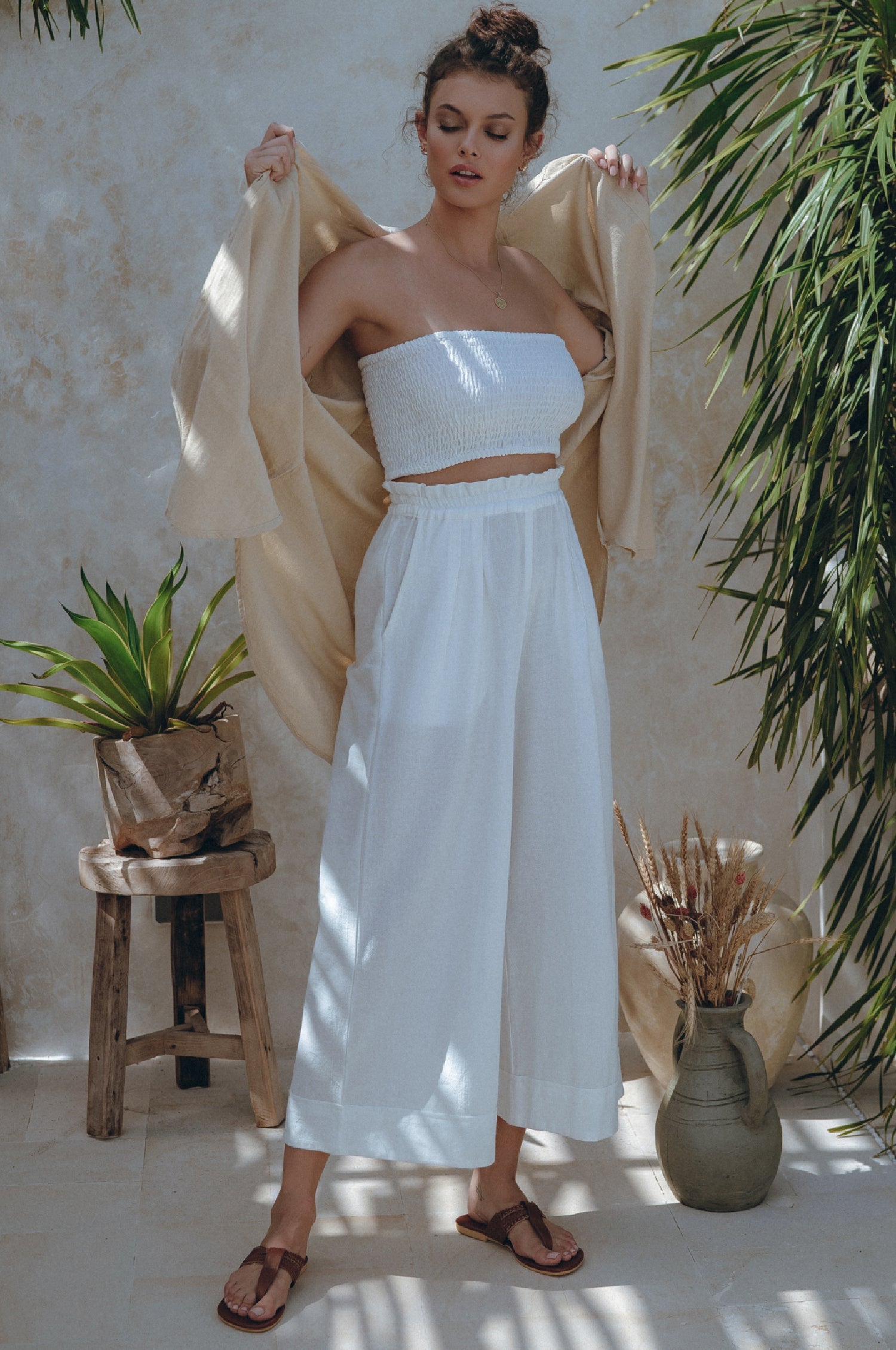 Pantalones de lino Delhi