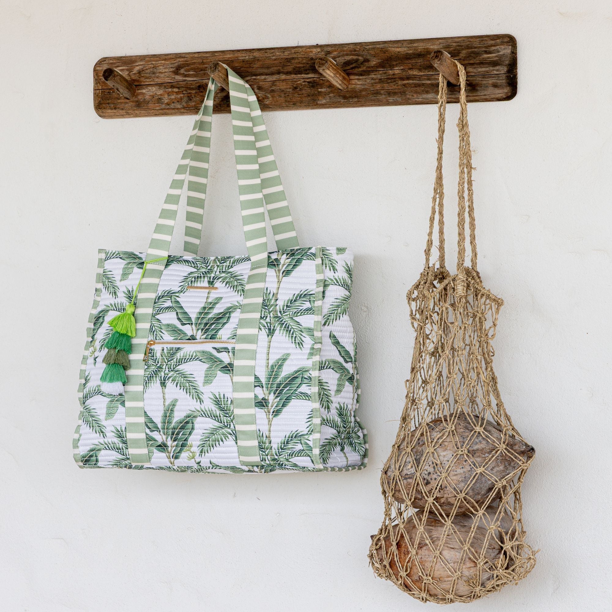 Bolso de playa a rayas - Sumatra