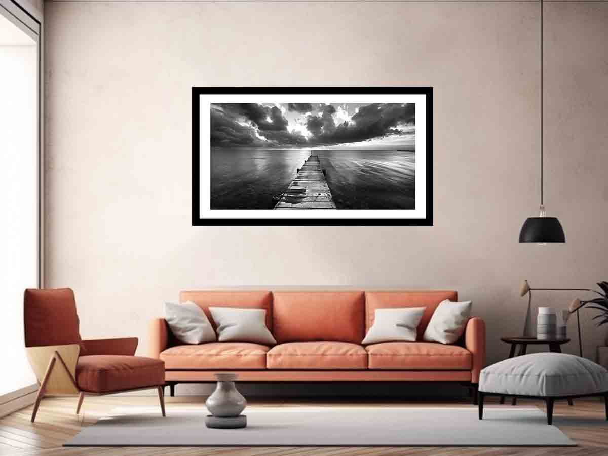 Jetty Road Framed Print