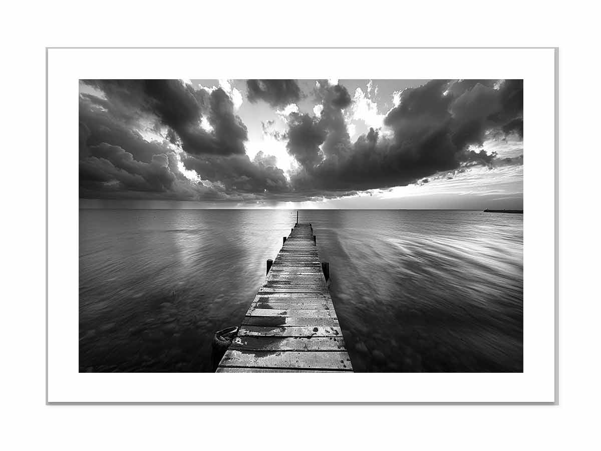 Jetty Road Framed Print