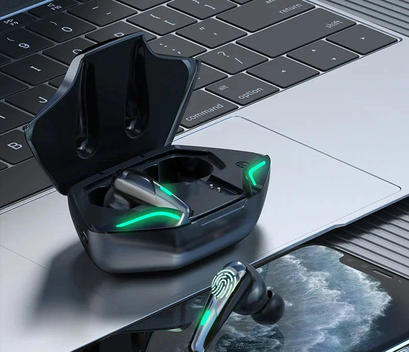 Auriculares inalámbricos Bluetooth para juegos NNEOBA con micrófono – Sonido de alta fidelidad