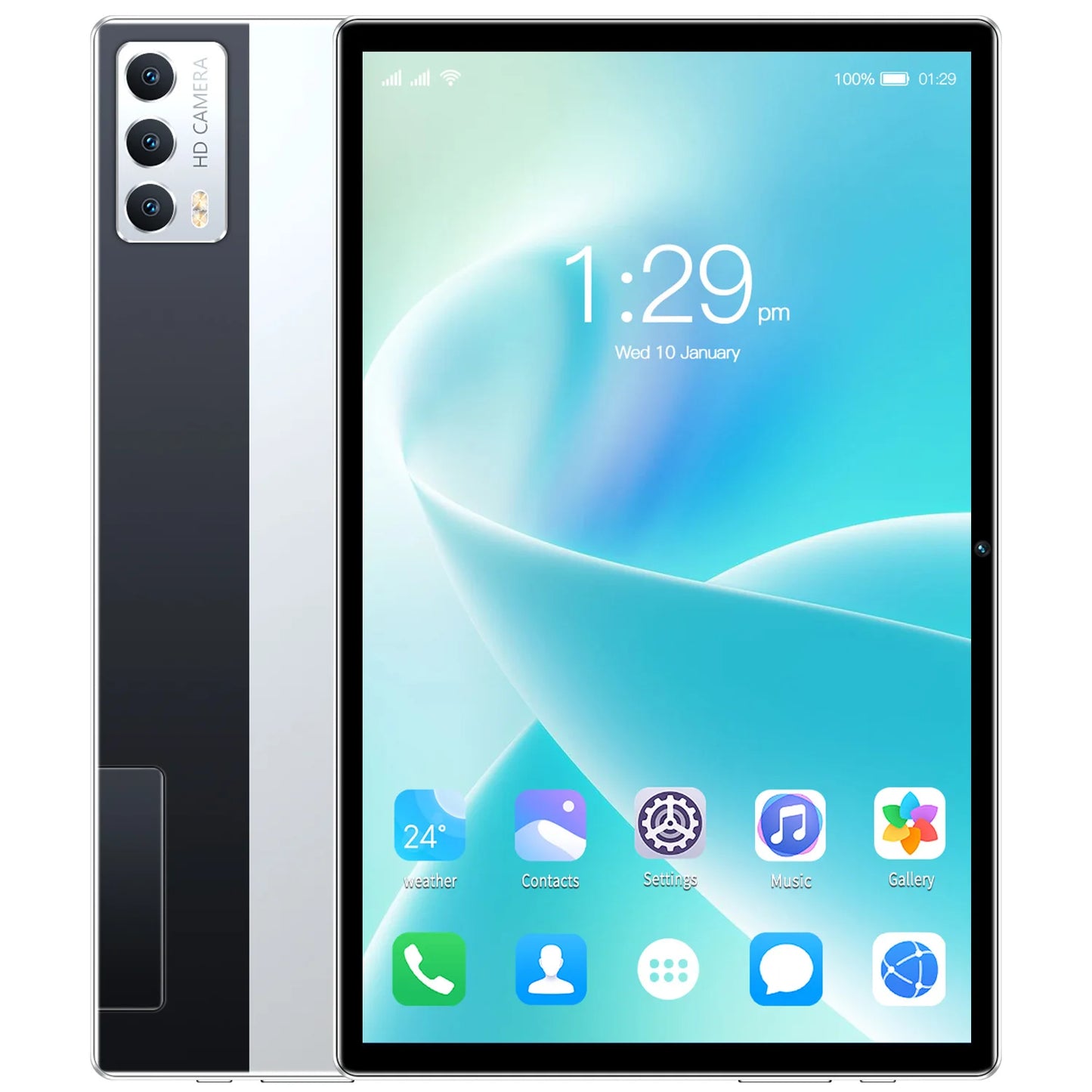 10 Inch Dual Sim Cards 4G LTE Phone Calling RAM4GB ROM64GB Android 12 WiFi Tablet PC