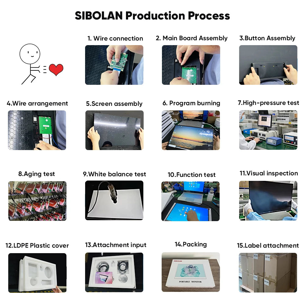 15.6 Inch Luxury Aluminum Case Laptop 2.5K 2nd Screen Extender Dual Folding Portable IPS Display OEM Wholesale Custom Duplicated