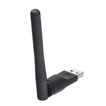 [10PCS] 7601 WiFi USB WiFi Antenna with MT7601 chip 150Mbps 2.4GHz USB2.0 Rotatable Wireless for Satellite Receiver Computer