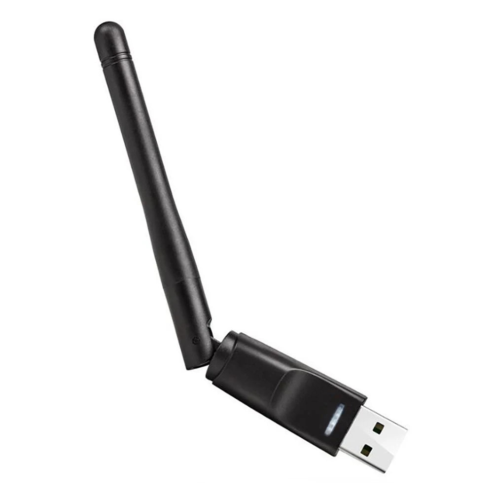 [10PCS] 7601 WiFi USB WiFi Antenna with MT7601 chip 150Mbps 2.4GHz USB2.0 Rotatable Wireless for Satellite Receiver Computer