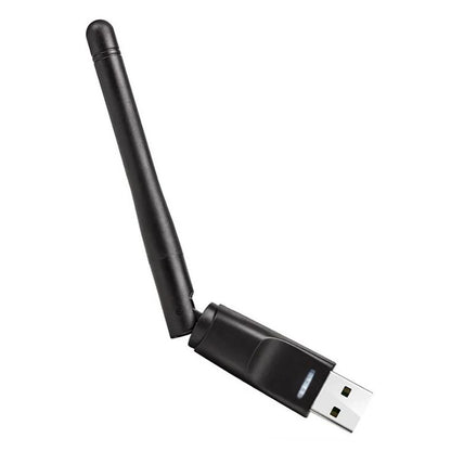 [10PCS] 7601 WiFi USB WiFi Antenna with MT7601 chip 150Mbps 2.4GHz USB2.0 Rotatable Wireless for Satellite Receiver Computer