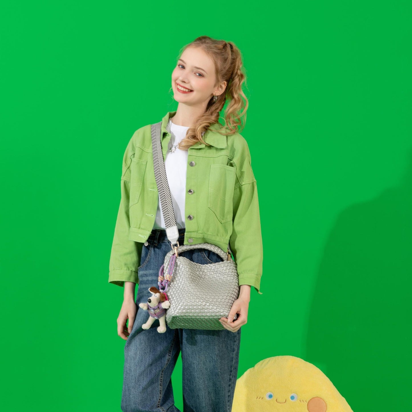 BOLSA JUNI CON ESTUCHE (AZUL)