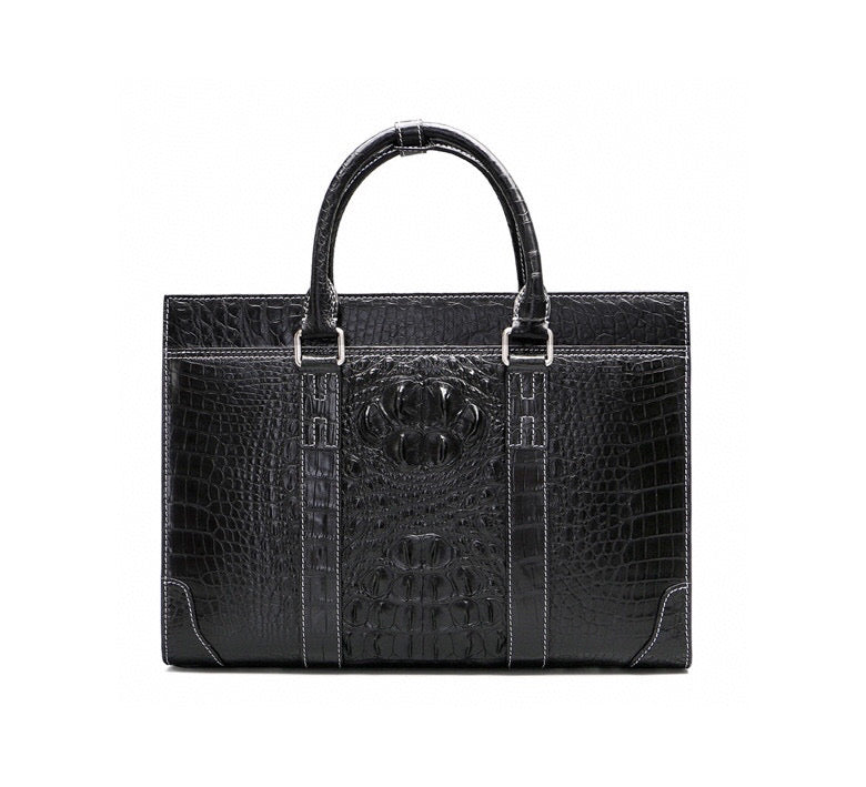 Genuine Crocodile Leather  Briefcase