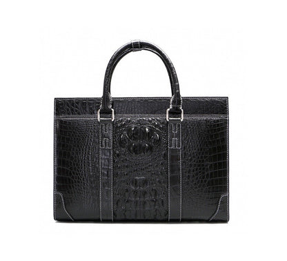 Genuine Crocodile Leather  Briefcase