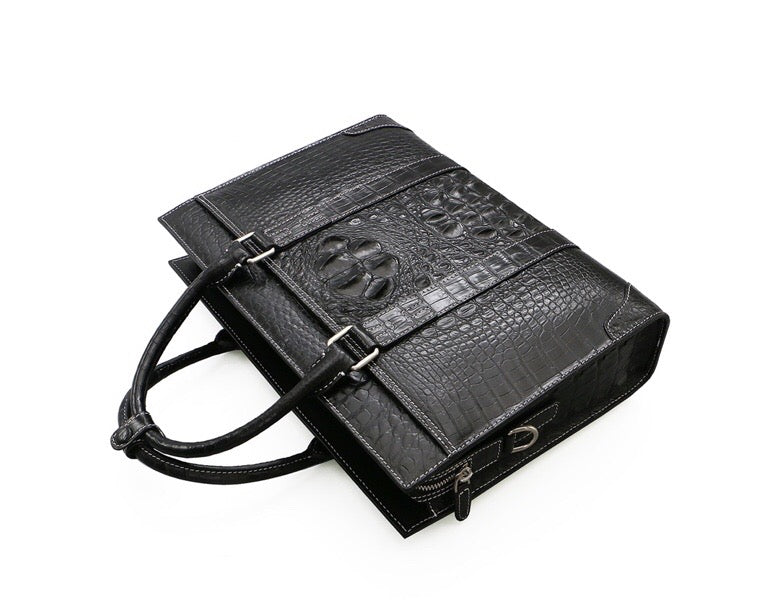 Genuine Crocodile Leather  Briefcase