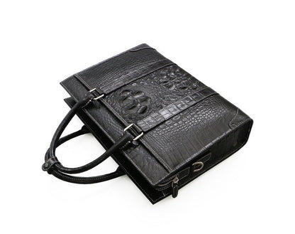 Genuine Crocodile Leather  Briefcase