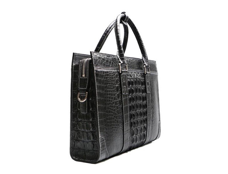 Genuine Crocodile Leather  Briefcase