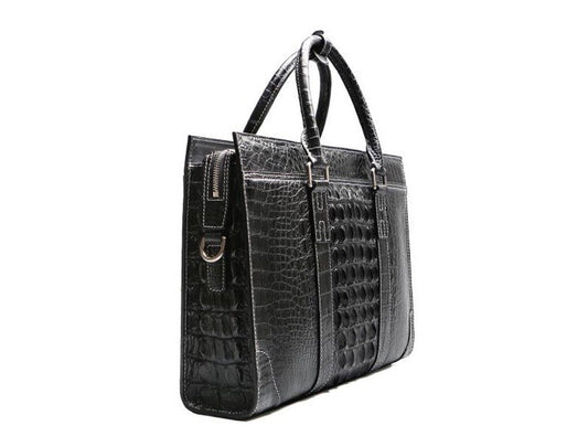 Genuine Crocodile Leather  Briefcase